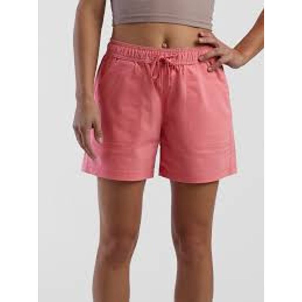 Title Nine Scout pull on shorts ripstop pink quick dry Women's size medium